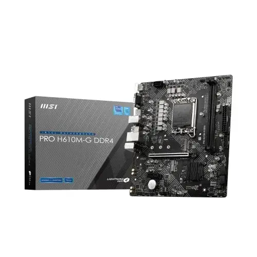 MSI H610M G DDR4 Micro ATX Multicolor