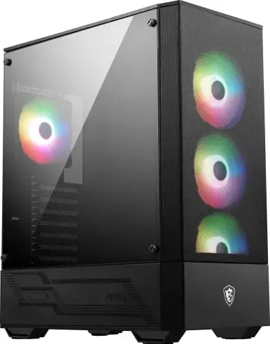 MSI MAG Force 112R ATX Midi Tower Preto Vidro Temperado ARGB