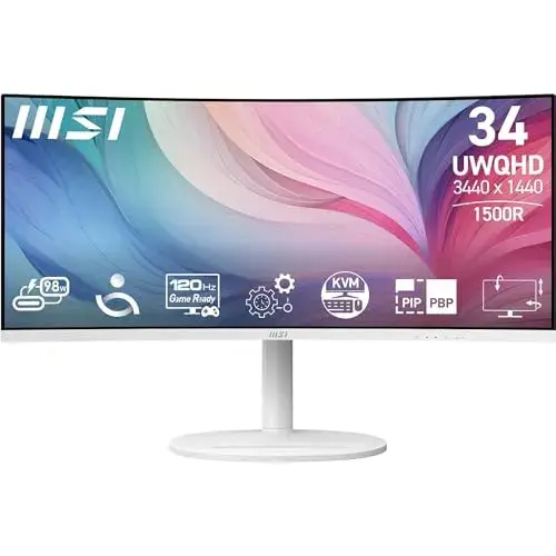 MSI Modern MD342CQPW 34″ UWQHD Curvo