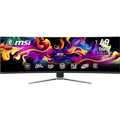 MSI MPG 491CQP 49″ QD-OLED 5120×1440 Quadro
