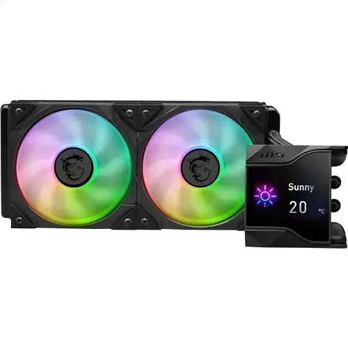 MSI Water Cooling MPG CORELIQUID D240 Kit de Refrigeração Líquida 4,8 W Preto