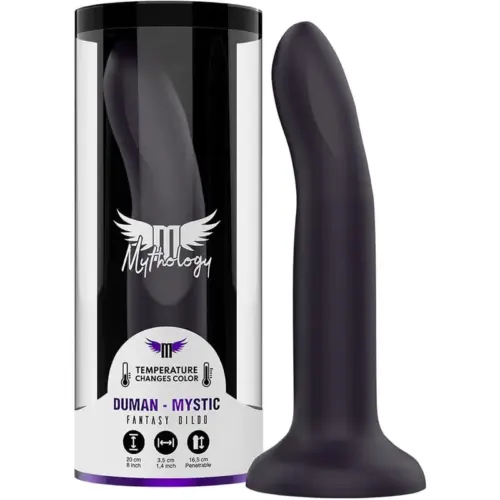 Mythology Fantasy Duman Mystic Silicone 20cm Roxo Espacial Colorido