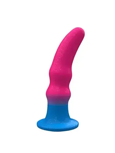 Mythology Fantasy Kuno Utopia Dildo de Silicone 20cm Neon Azul Estimulador anal