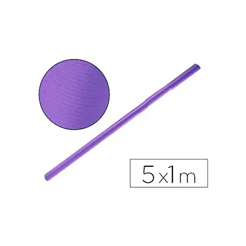Papel Kraft 65g/m² Violeta Rolo 5x1m