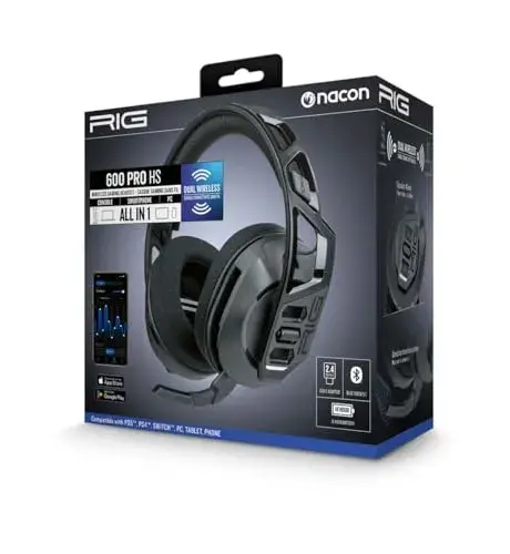 Nacon RIG 600 PRO HS Headset Sem Fios Multicolor
