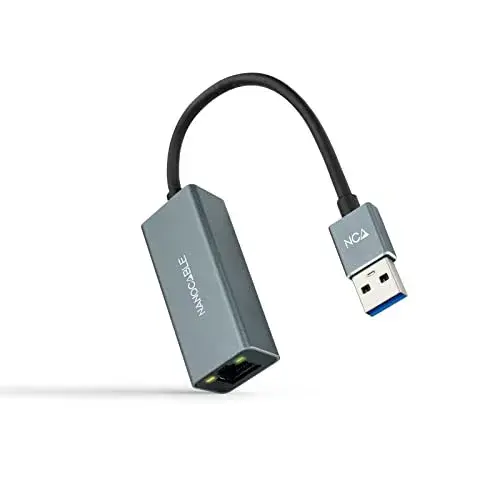Nanocable 10.03.0405 Conversor USB 3.0 para Ethernet 15cm RJ45 Fêmea