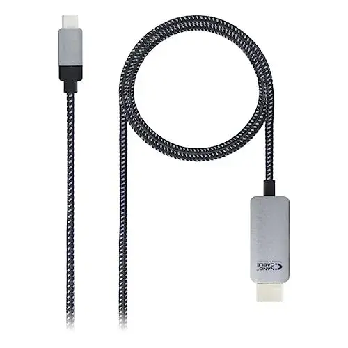 Nanocable 10.15.5102 Cabo Conversor HDMI USB-C 1,8m