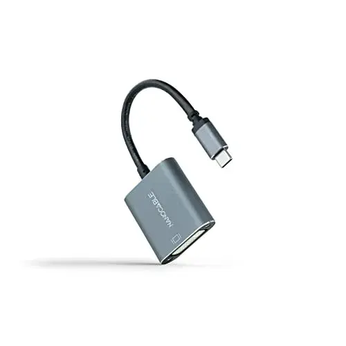Nanocable 10.16.4103-G Adaptador USB-C para DVI-D 0,15 m
