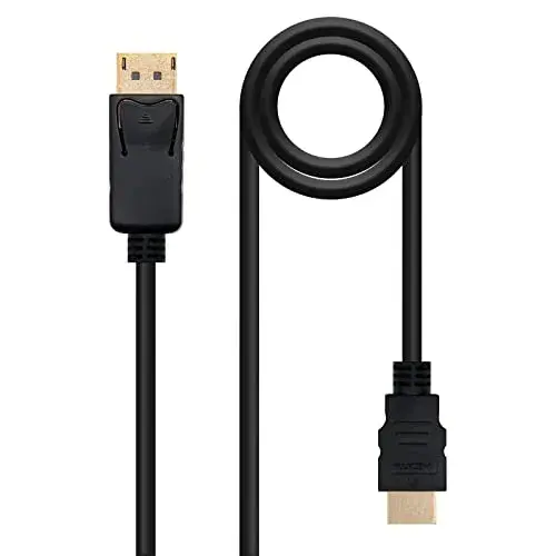 Nanocable Cabo Conector DisplayPort para HDMI 50cm