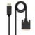 Nanocable Cabo Conversor Displayport-DVI 1m Preto