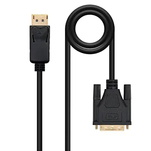 Nanocable Cabo Conversor Displayport-DVI 1m Preto