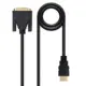 Nanocable Cabo DVI para HDMI 1,8 Mts Macho