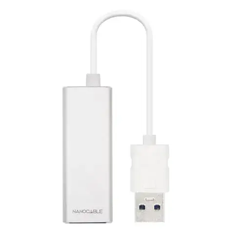 Nanocable Conversor USB 3.0 para Ethernet Gigabit RJ-45 1 Gbps