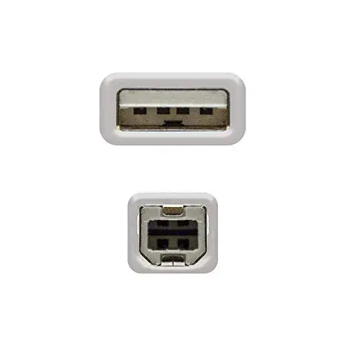 Nanocable 10.01.0102 Cabo USB 2.0 A Macho para B Macho