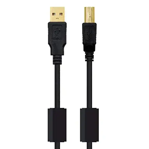 Nanocable 10.01.1205 Cabo USB 2.0 para impressora A Macho B Macho