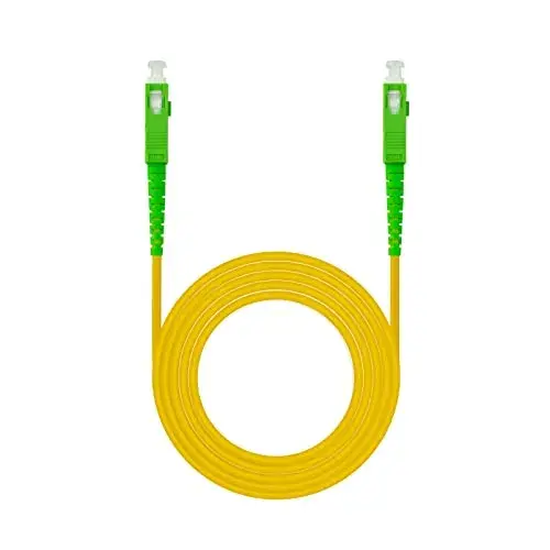 Nanocable 10.20.0040 Cabo de Fibra Óptica 40m Amarelo