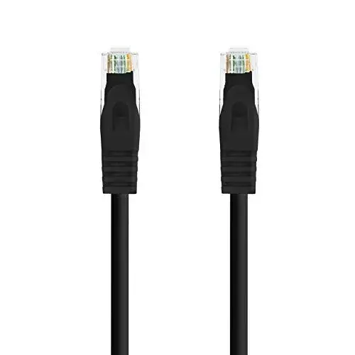 Nanocable Cable Red Latiguillo RJ45 30cm Black