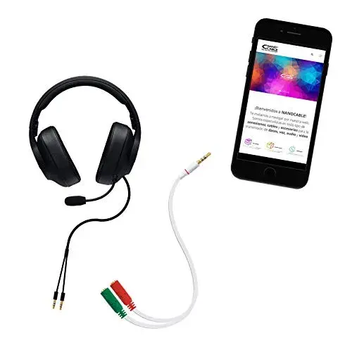 Nanocable Cabo Áudio 0,2m Branco