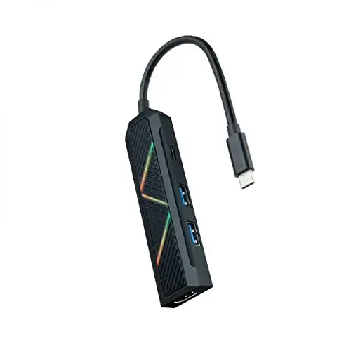 Nanocable Hub Usb-c 4 em 1 USB-C, USB-A e HDMI