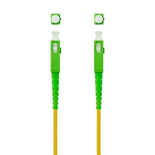 Nanocable Nanocable Cabo de Fibra Óptica 2m Amarelo
