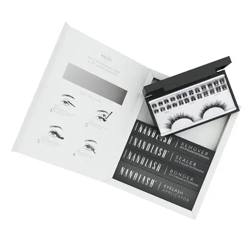 Nanolash Kit para Aplicar Pestanas Postiças Olhos