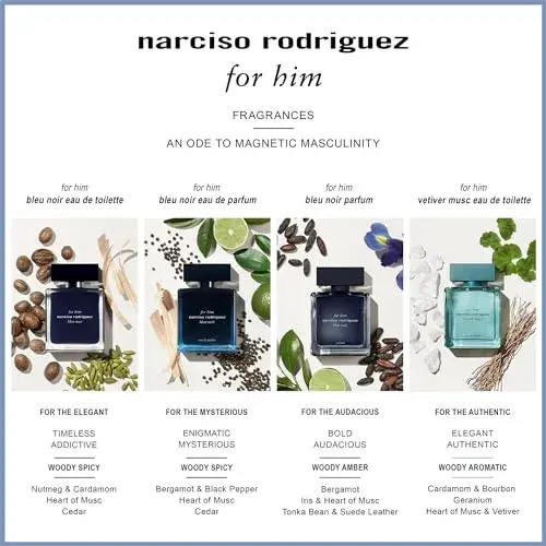 Narciso Rodriguez For Him Vetiver Musc Eau de Toilette 100ml