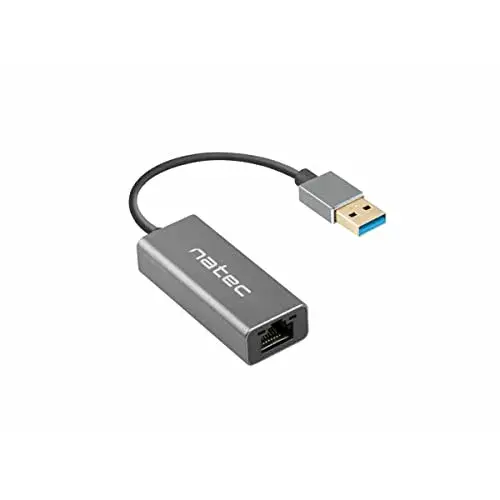 Natec Cricket USB 3.0 Ethernet Adaptador 1 porta
