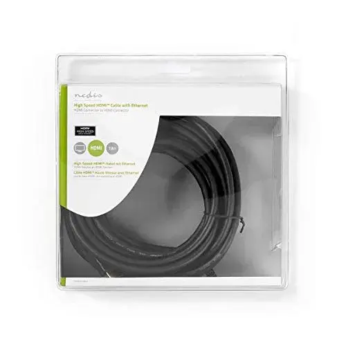 Nedis CVGB34000BK20 HDMI Alta Velocidade com Ethernet Preto