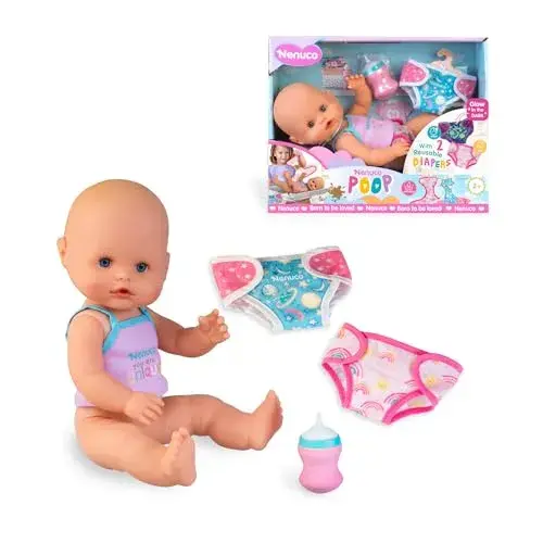 Nenuco Faz Cocó Interativo com Fraldas Reutilizáveis