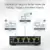 Netgear GS305E Switch de Rede Gigabit Ethernet 5 Portas