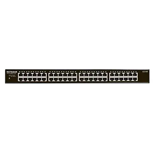 Netgear GS348 Switch Não Gerenciado 48 Portas Gigabit Ethernet