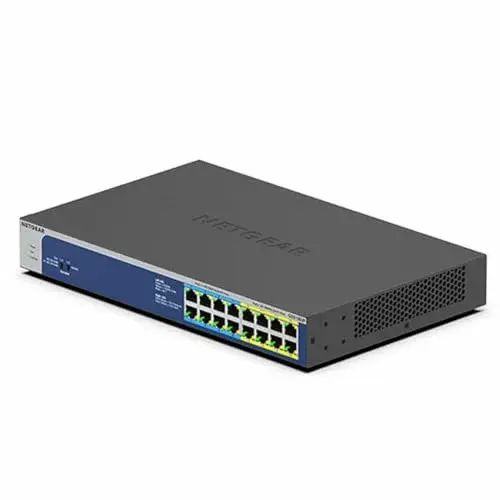 Netgear GS516UP Switch Não Gerenciado 16 Portas PoE++