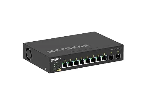 Netgear GSM4210PX-100EUS Switch de Rede Gerenciável 10PTS POE+