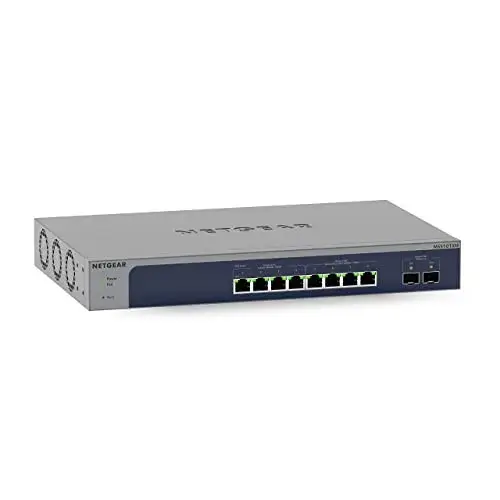 Netgear Switch Gerido 10G 8 Portas Multi-Gigabit Cinzento