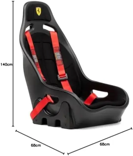 Next Level Racing Elite ES1 Scuderia Ferrari Edition Assento Racing para Simuladores