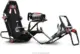 Next Level Racing F-GT Lite Simulator Cockpit Compatível com todas as rodas e pedais prateado