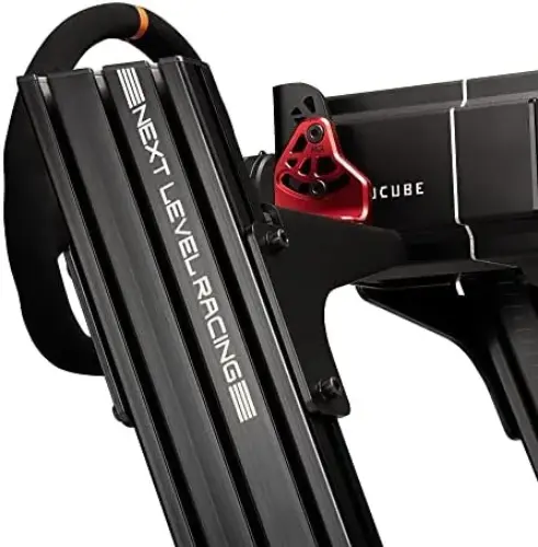 Next Level Racing F-GT Elite 160 Compatível com plataformas Motion para simulação com múltiplas posições Preto