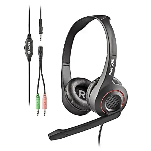 NGS NGS Headset MSX11 PRO auscultador com microfone preto