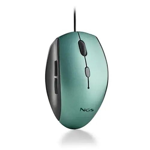 NGS Rato Moth Ice 2400 USB Tipo C Azul