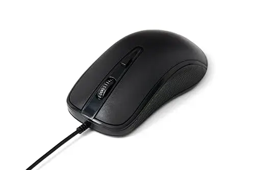 Nilox MOUSB1014 Rato USB 2400 Dpi Cabo Preto