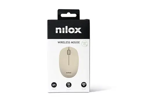 Nilox NXMOWI4013 Rato Wireless 1000 Dpi RF Wireless Cinzento