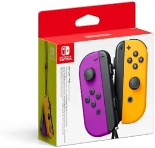 Nintendo Joy-Con Pair Purple/Orange Neon Compatível com Nintendo Switch