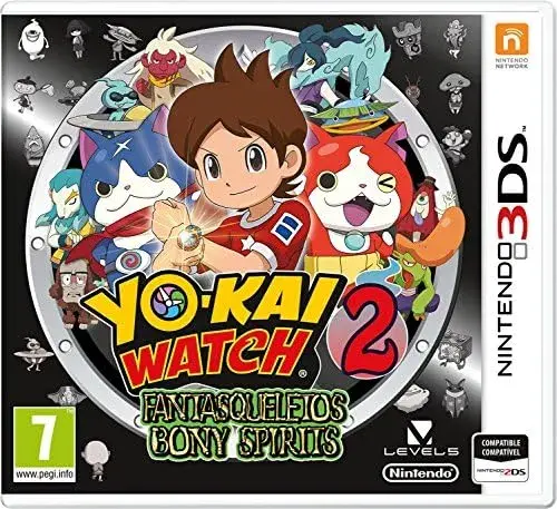 Nintendo Yo-Kai Watch 2 Bony Spirits 2017 Padrão