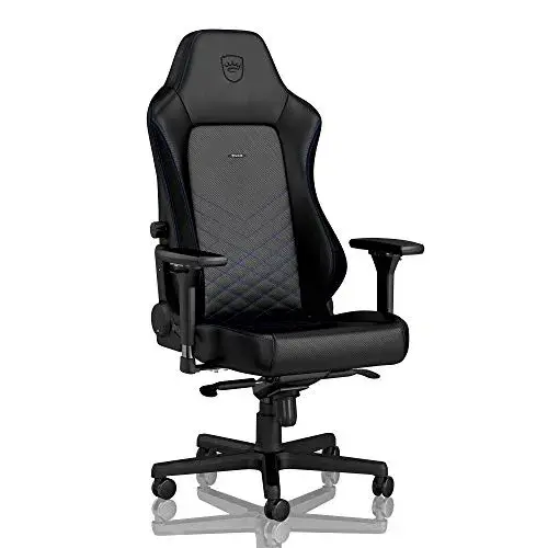Noblechairs HERO Cadeira Gaming Preto Azul Ajuste Ergonômico