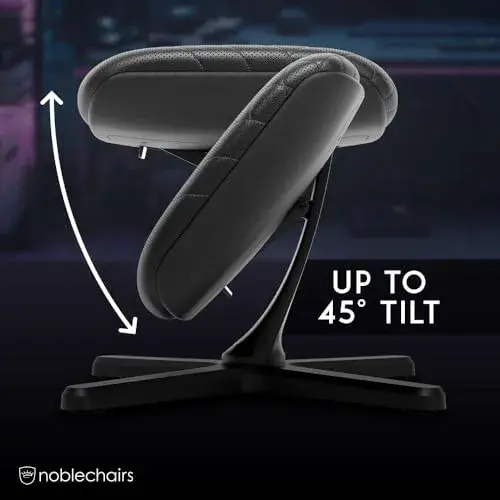 Noblechairs NBL-FR-PU-BLK Cadeira Gaming Preto Apoio de Pés V2