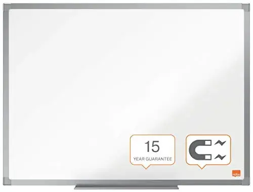 Nobo Quadro Magnético 600×450 Branco Ardósia