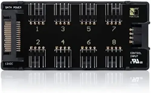 Noctua ventoinha para PC 8 canais preto NA-FH1