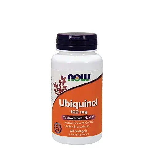 Now Ubiquinol CoQH-CF 60 Cápsulas