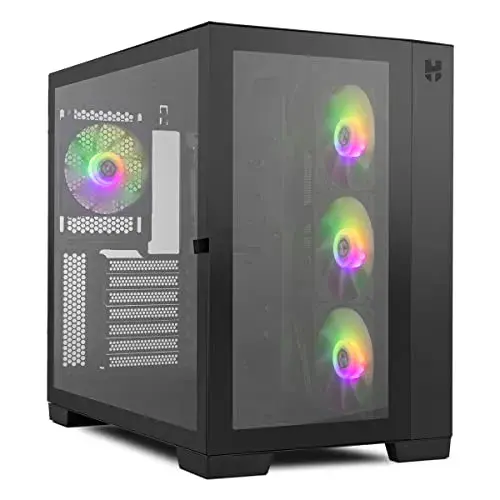 Nox Hummer Astra PC Midi Tower Preto Vidro Temperado ARGB