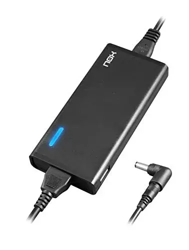 Nox Slim Power Adapter 65W Carregador Preto